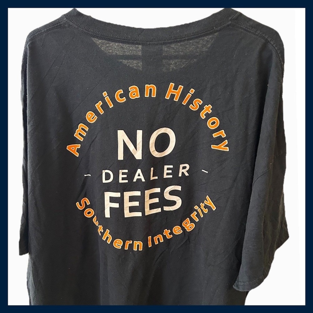 Harley Davidson Motorcycles American History Southern Integrity 3X T-Shirt Blk
